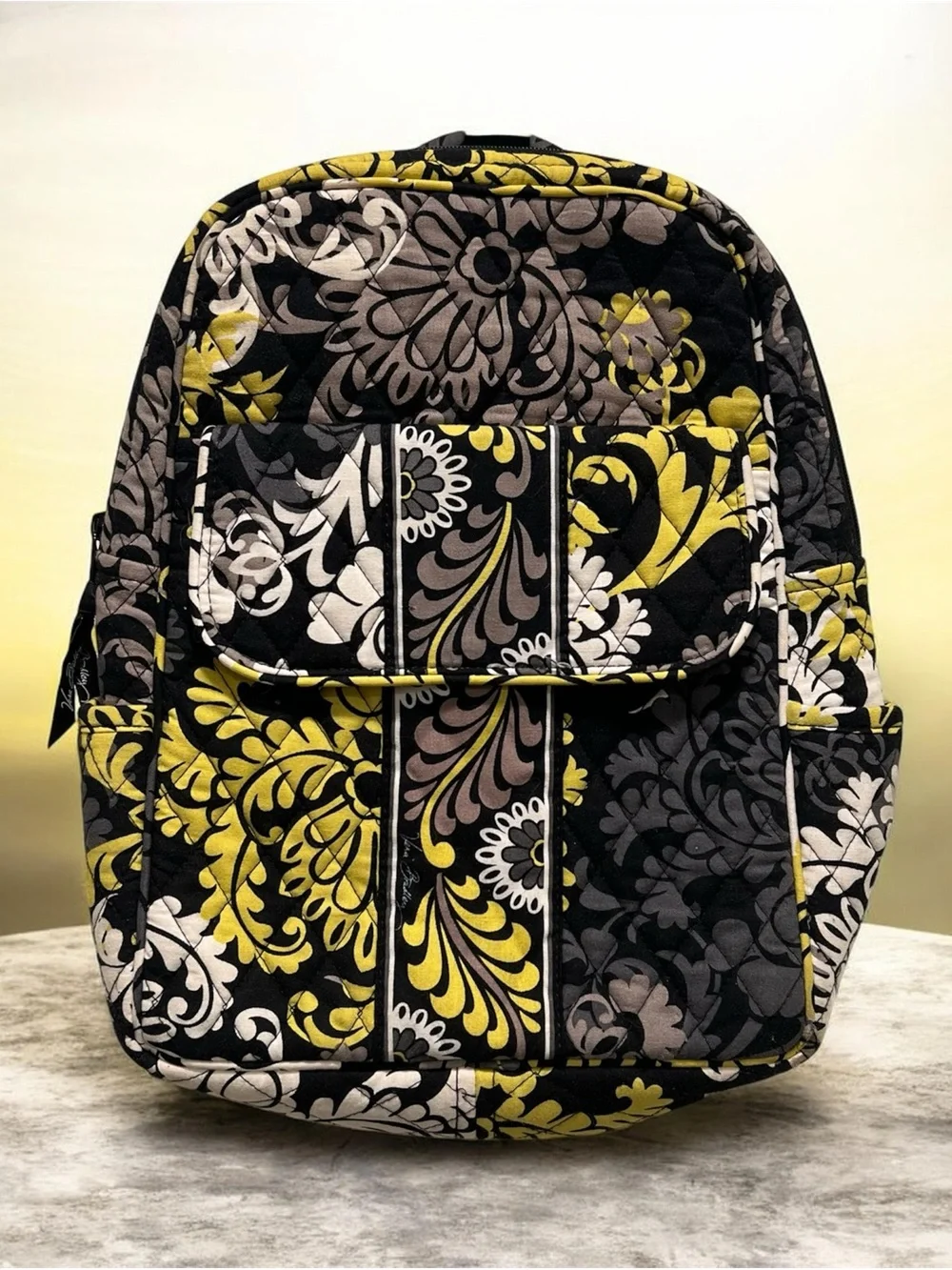 Vera Bradley Retired Baroque Floral Paisley Backpack